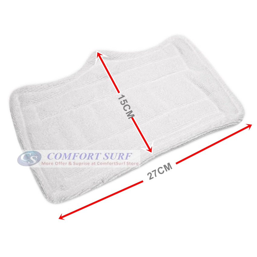 2x Replacement Reusable Microfiber Cleaning Pads For Shark Steam Mop